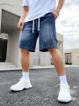 Manfinity Hypemode Men's Drawstring Denim Shorts