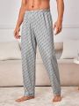 Men's Geometric Printed Lounge Pants