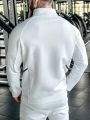 Men'S Zipper Stand Collar Sports Jacket