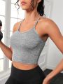 Yoga Basic Crisscross Back Sports Cami Top