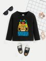 Baby Boy Gamepad & Slogan Graphic Tee