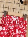 Baby Boy Christmas Print Tee & Shorts