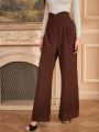 Anewsta Women's High-Waisted Suit Trousers