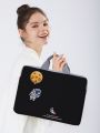 14 Inch Cartoon Astronaut Pattern Laptop Bag