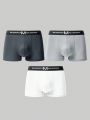 Men's Woven Waistband Boxer Briefs (5pcs/pack)