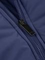 Manfinity Homme Men's Blue Hooded Padded Jacket