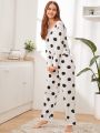 Polka Dot PJ Set