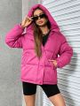 Women's Long Sleeve Hooded Jacket