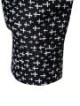 SHEIN Men's Long Sleeve Shirt With All-over Print