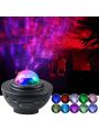 1pc Starry Sky Galaxy Projector Colorful Nightlight BT USB Music Player Star Night Light Romantic Projection Lamp Birthday Gifts