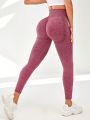 Yoga Basic Seamless High Stretchy Sport Leggings