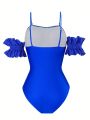 SHEIN Swim Chicsea Women's Exquisite & Elegant One-piece Swimsuit