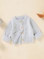 Baby Girls' Button Front Cardigan