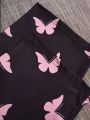 Ladies' Butterfly And Letter Printed Pajamas Set