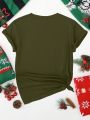 Christmas Print Tee