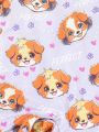 3pcs Cute Little Dog Printed Set