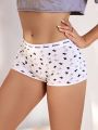 SHEIN Women's Cartoon Rabbit Printed Boyshorts