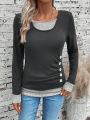 Women's 2 In 1 Long Sleeve T-Shirt