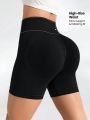 SHEIN Leisure Women'S Seamless Sports Shorts