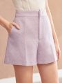 MOTF PREMIUM HIGH WAIST WIDE LEG SHORTS