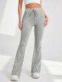 SHEIN Daily&Casual Women's Sports Flared Pants