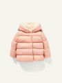 Cozy Cub Baby Girl Thermal Lined Hooded Puffer Coat