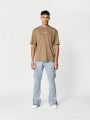 SUMWON Flare Fit Jean With Cargo Pockets