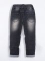 Little Boys' Distressed Washed Jeans