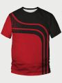 Manfinity Homme Men's Colorblock Plus Size T-shirt