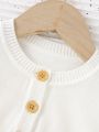 Baby Girls' Button Front Cardigan