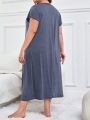 Loose And Breathable Plus Size Nightgown