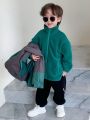 Boys' Casual -padded Jacket For Autumn And Winter