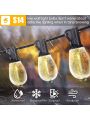 DAYBETTER 24 Pack S14 LED Bulbs for Outdoor String Lights, Shatterproof 1W S14 Replacement Bulbs for String Lights, Waterproof Edison LED Light Bulbs, E26 Medium Base, 2700K Warm White, Non-Dimmable