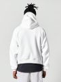 SUMWON Fleece Hoodie With Front Embroidery