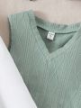 Teenage Girls' Pleated Skirt, Shirt And Vest 3-Piece Set