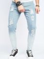 Men's Gradient Distressed Jeans