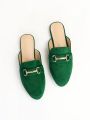 Flat Heel Slippers