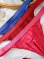 3pcs/set Women's Thong Panties