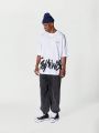 SUMWON Oversized Fit Tee With Front Print
