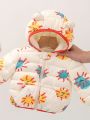 Baby Girl's Sun Pattern Hooded Coat