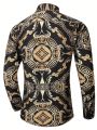 Men's Chain Print Shirt