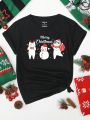 Christmas Print Tee