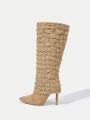 SHEIN SXY Fashionable High Heel Boots