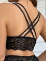 Ladies' Cross Back Wireless Bra Without Steel Ring