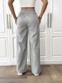 SHEIN Essnce Women'S Elastic Waist Sweatpants