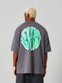 SUMWON Oversized Fit Tee With Back Print