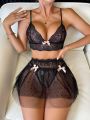 3pcs/Set Women's Sexy Lingerie Set (Valentine's Day Edition)