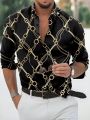 Men's Chain Print Shirt