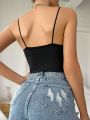 Solid Crop Basic Cami Top