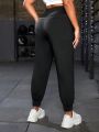 Daily&Casual Plus Size Women's Yoga Pants With Pockets